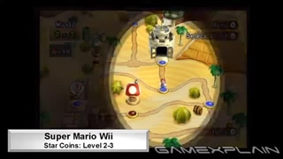 New Super Mario Bros. Wii Level 2-3 Star Coins