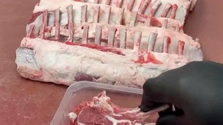 نحوه برش گوشت گوسفندی برای کباب دنده یا شیشلیک