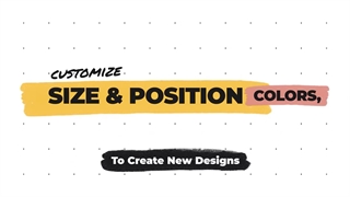 دانلود پروژه آماده داوینچی ریزالو عناوین دست نویس قلم Hand Drawn Brush Titles