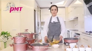 آشپزی کوکو آجیل با سرویس قابلمه پویان مهر مدل eviz-plus