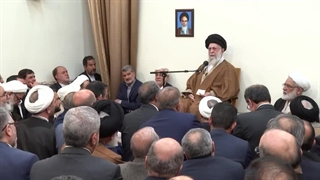 دیدار جمعی از مسئولان ارشد سه قوه با رهبر معظم انقلاب ۱۴۰۴/۱/۲۶