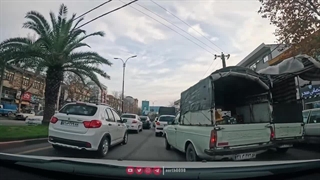 رانندگی درشهر لنگرود,گیلان,شمال ایران - Driving in Langarud ,Gilan,North of Iran