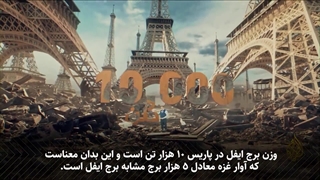 گزارشی از حجم ویرانی ها در غزه A report on the extent of destruction in Gaza