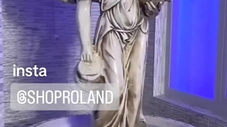 آبنمای فرشته فایبرگلاس با مجسمه و حوض دکوری