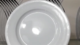 بشقاب پلو خوری سفید چینی تقدیس زیبا و شیک