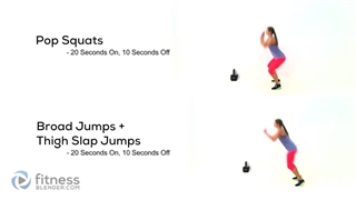 42 Minute Brutal HIIT Cardio and Kettlebell Workout - Workout to Build Lean Muscle and Burn Fat Fast