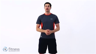 Fat Burning Bodyweight Workout - Pyramid HIIT Workout with No Equipment