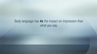 Lynda Body Language For Leaders - 03_01-S