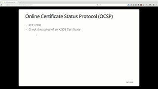 OReilly Encryption Training - 13 Modern TLS Configuration - 03 Benefits of OCSP Stapling