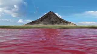 دریاچه جوشان از سموم مختلف