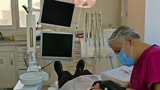 ایمپلنت دندان آقای صابونچی در دندانپزشکی دکتر حمید پورصادقی