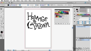 Designing Book Covers - 03 The Big Book Solution - 02 Using Live Paint to color type