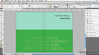 Designing Book Covers - 04 The Typographic Solution - 03 Using mirrored type