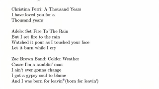 Educator Song Writing And Composition - 11 Exaggeration