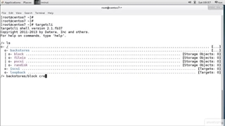 Linux Advanced File System Management (LPIC-2) - 08 Adjusting Storage Device Access -06-Demo Setting up the iSCSI Target