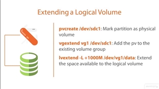 Linux Advanced File System Management (LPIC-2) - 09 Logical Volume Manager -03-Extending Logical Volumes