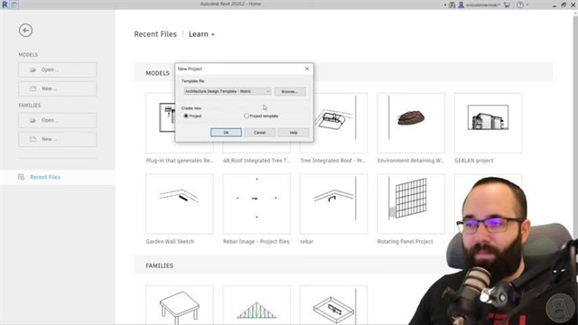Retaining wall in Revit (with Environment for Revit) - نماشا