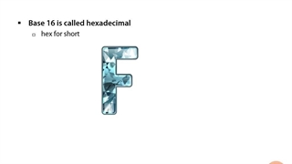 Math for Programmers - 03.Working in Binary - 08.Hexadecimal