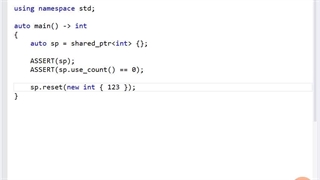 Pluralsigh Modern C Plus Plus Libraries - 02_07 Demo - shared_ptr