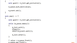 Pluralsight Modern C Plus Plus Concurrency - 04_04  Manual-Reset Events