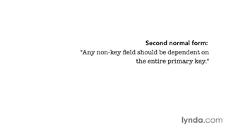 Databases - 023- Second normal form