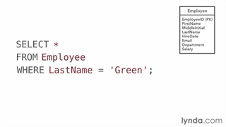 Databases - 027- Creating the WHERE clause