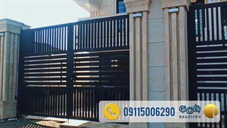 درب مدرن فلزی استرینگ تولید شده توسط شرکت باغی نو