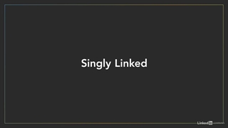 Data Structures - 24 Singly vs. doubly linked lists
