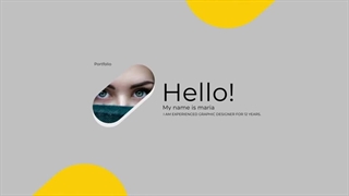 دانلود پروژه آماده پریمیر پرو صحنه های متنی پرتفولیو Portfolio Text Scenes