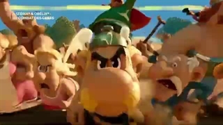 کلیپی رسمی از انیمیشن «Asterix and Obelix: The Big Fight» یا «Le Combat des Chefs» به اسم «حمله!»