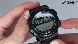 تنظیم ساعت کاسیو سه دکمه‌ای و چهار دکمه‌ای