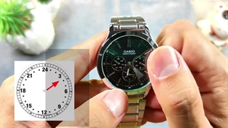 تنظیم ساعت کاسیو