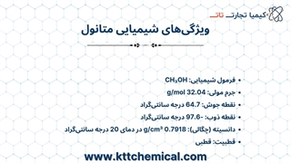 کاربرد متانول در صنعت