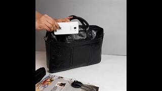 معرفی و آنباکس کیف اداری چرم طبیعی مدل LB517 از برند چرم آتریس