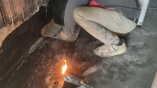 ایزوگام و عایق بندی لوله سرویس و حمام