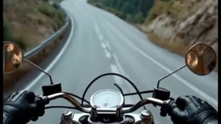 "تجربه واقعی موتورسواری در شب بارانی | POV موتورسوار تنها در جاده‌ای تاریک"