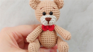 خرس ولنتاین ببافیم آموزش عروسک بافی با قلاب / آکادمینا