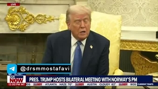 جلسه کامل دونالد ترامپ با نخست وزیر نروژ درباره صلح اوکراین روسیه