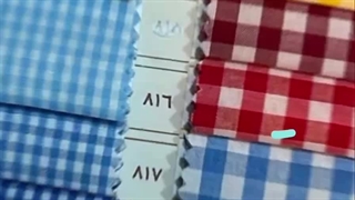 پارچه چهارخانه راهدار زرنگار ونوس طلایی