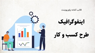 قالب پاورپوینت اینفوگرافیک طرح کسب و کار | 30 اسلاید حرفه‌ای