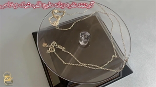 گردنبند نقره زنانه طرح قلب شیک و خاص