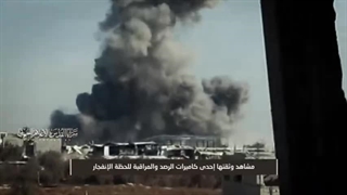 کمین رزمندگان در غزه با بقایای موشک‌های ارتش اشغالگر علیه تانک ها - طوفان الاقصی