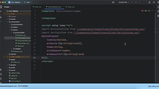 آموزش طراحی قالب فروشگاهی مشابه دیجی کالا با vuejs و Tailwind CSS - قسمت نهم