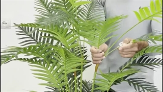 خرید درختچه مصنوعی نخل اریکا ۱.۷ متری | دکوراسیون طبیعی با برگ‌های لمسی 