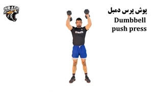 آموزش کامل حرکت پوش پرس دمبل | تقویت قدرت انفجاری و تعادل در کراسفیت