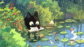 آهنگ و آوای پیرامونی آرامش بخش با نگاره زیبای گربه