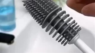 برس سیلیکونی تمیز کننده بطری مدل Lio