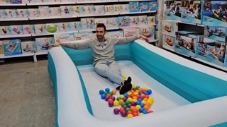 استخر بادی سه متری اینتکس