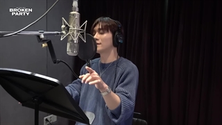 ویدئو پشت صحنه ضبط آهنگ Broken Party چن با زیرنویس فارسی