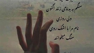 کنج قفس میمیرم و این خلق بازرگان لیزر صورت